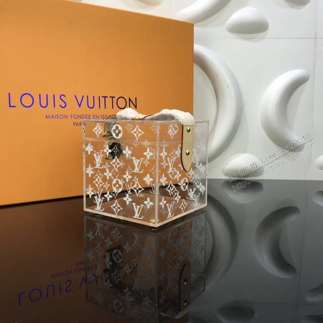 LV包包 GI0481 Cube Scott收納盒 lv經典Bote Scott香水收納盒  ydh3600
